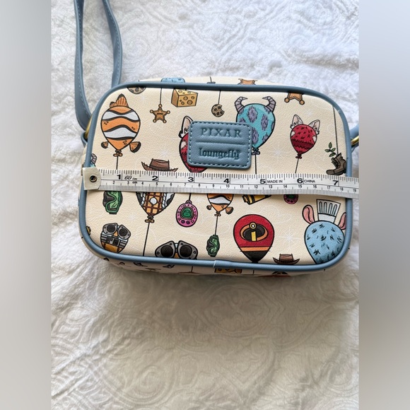 Pixar Loungefly Toy Story Balloon Print Crossbody Bag NWT Disney Mini Bag - Picture 15 of 16